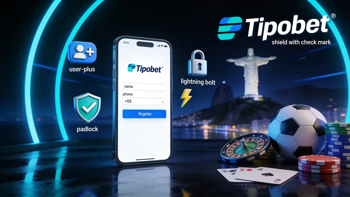 Como se Cadastrar na Tipobet para jogadores no Brasil